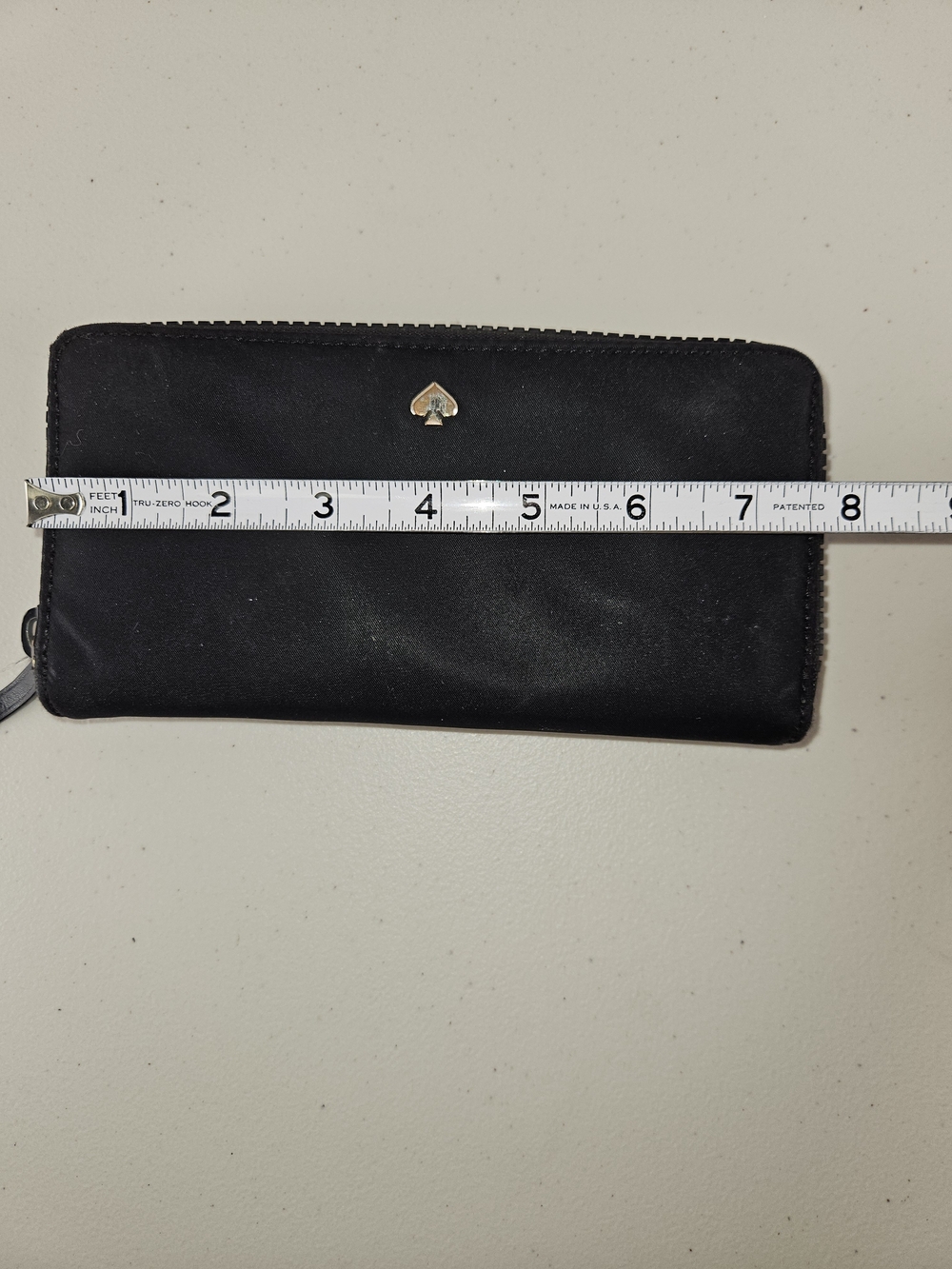 Kate Spade Black Zip Around Wallet - Picture 13 of 14